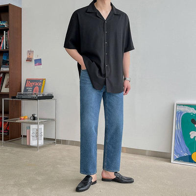 OH Essential Button-Down Shirt-korean-fashion-Shirt-OH Atelier-OH Garments