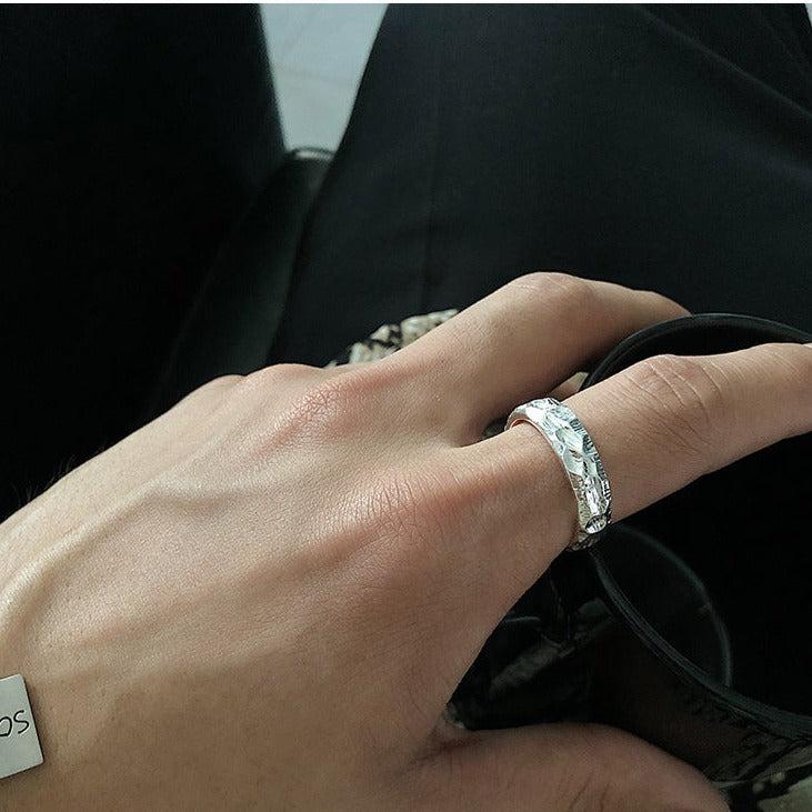 OH Essential Distressed Ring-korean-fashion-Ring-OH Atelier-OH Garments