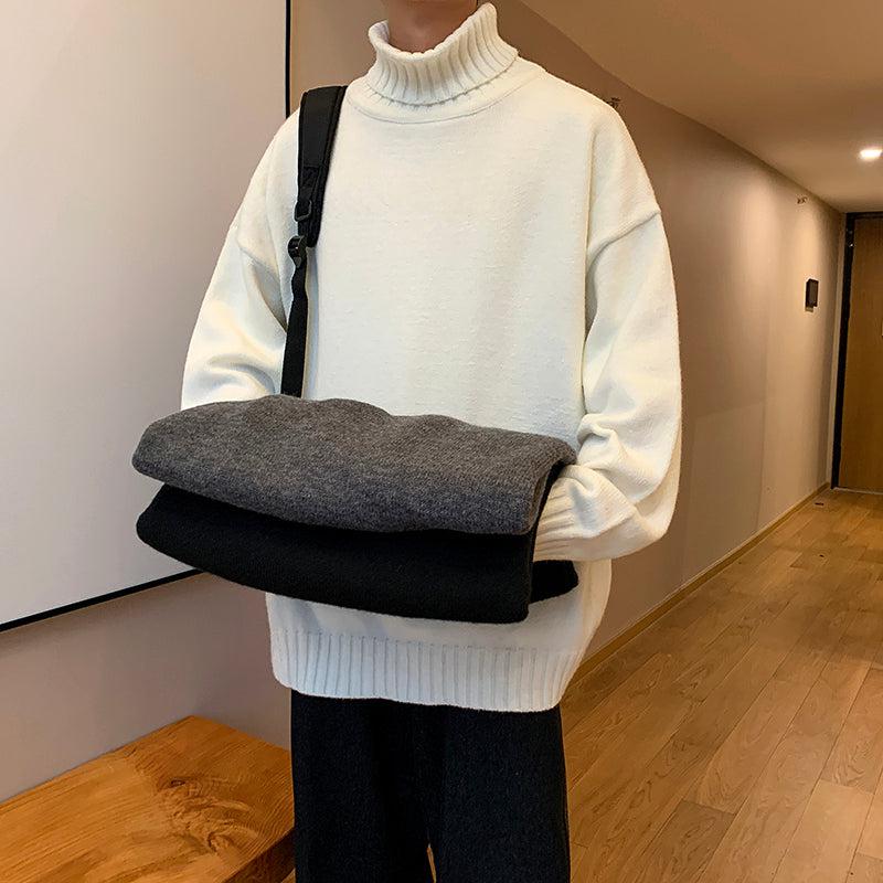 OH Essential Ribbed Knit Turtleneck-korean-fashion-Turtleneck-OH Atelier-OH Garments