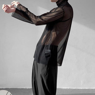 OH Essential See Through Long Sleeve T-Shirt-korean-fashion-T-Shirt-OH Atelier-OH Garments