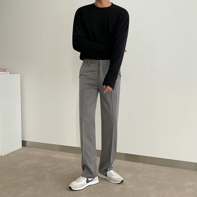 OH Essential Streamlined Cut Pants-korean-fashion-Pants-OH Atelier-OH Garments