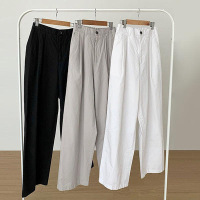 OH Relaxed Fit Wide Cut Pants-korean-fashion-Pants-OH Atelier-OH Garments