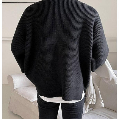 OH Slit Side Sweater-korean-fashion-Sweater-OH Atelier-OH Garments