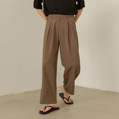 Zhou Classic Wide Leg Pants-korean-fashion-Pants-Zhou's Closet-OH Garments