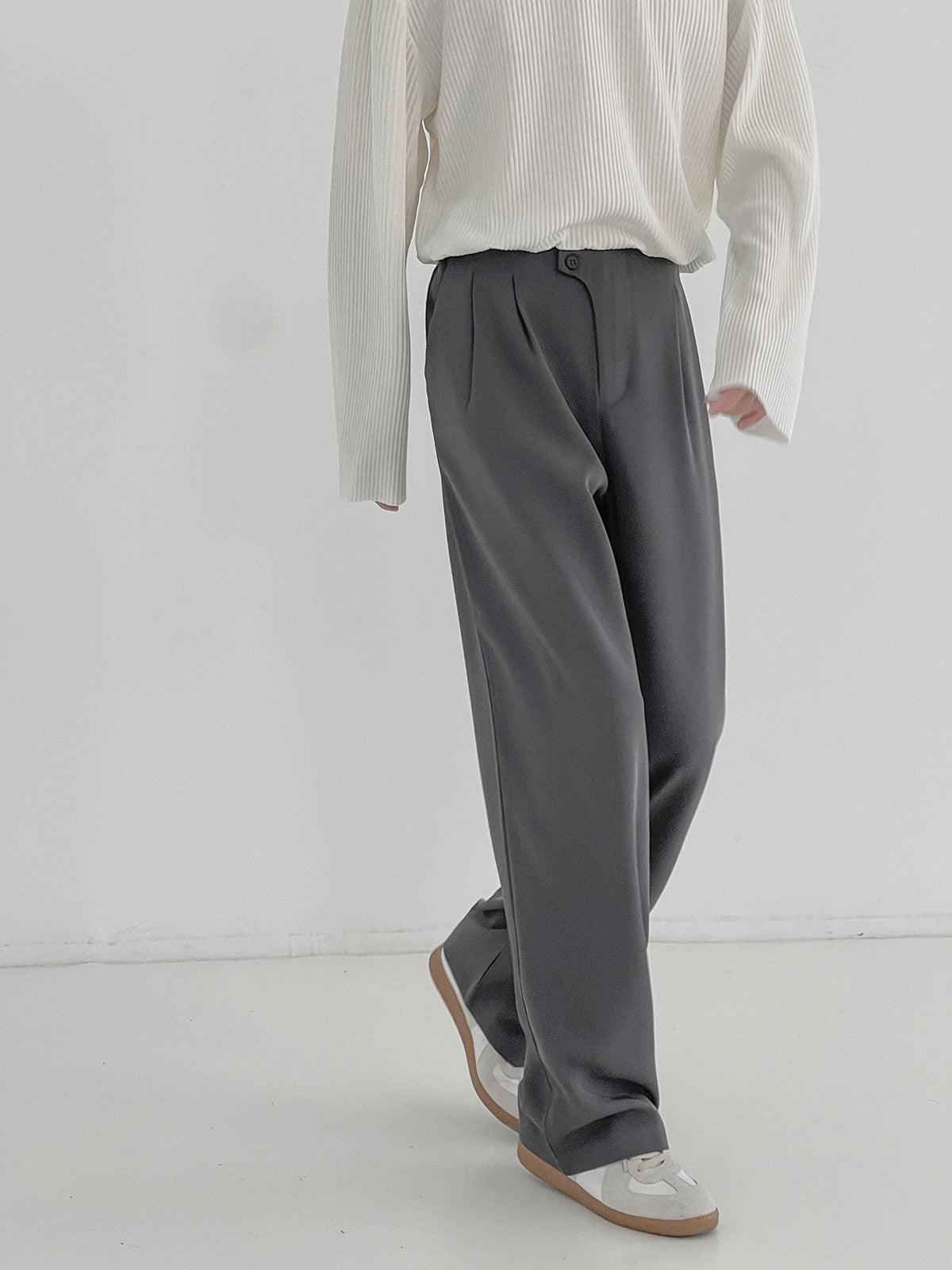 Zhou Essential Flowy Wide Pants-korean-fashion-Pants-Zhou's Closet-OH Garments