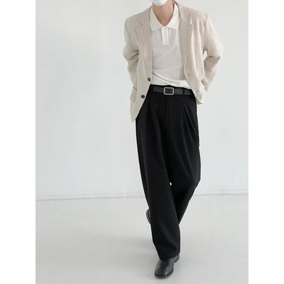 Zhou Essential One-Block Pants-korean-fashion-Pants-Zhou's Closet-OH Garments