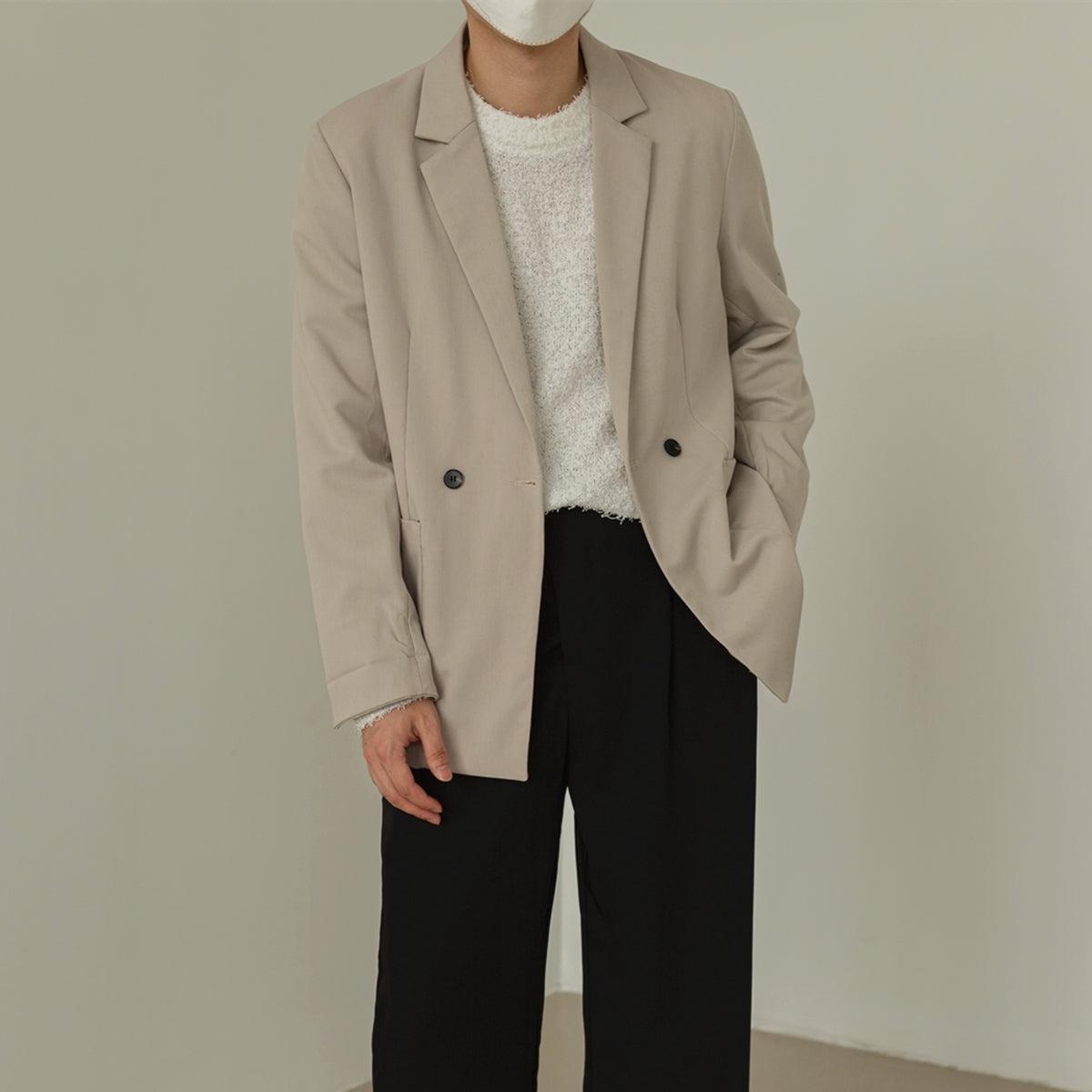 Zhou Office Regular Fit Blazer-korean-fashion-Blazer-Zhou's Closet-OH Garments