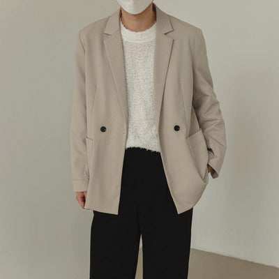 Zhou Office Regular Fit Blazer-korean-fashion-Blazer-Zhou's Closet-OH Garments