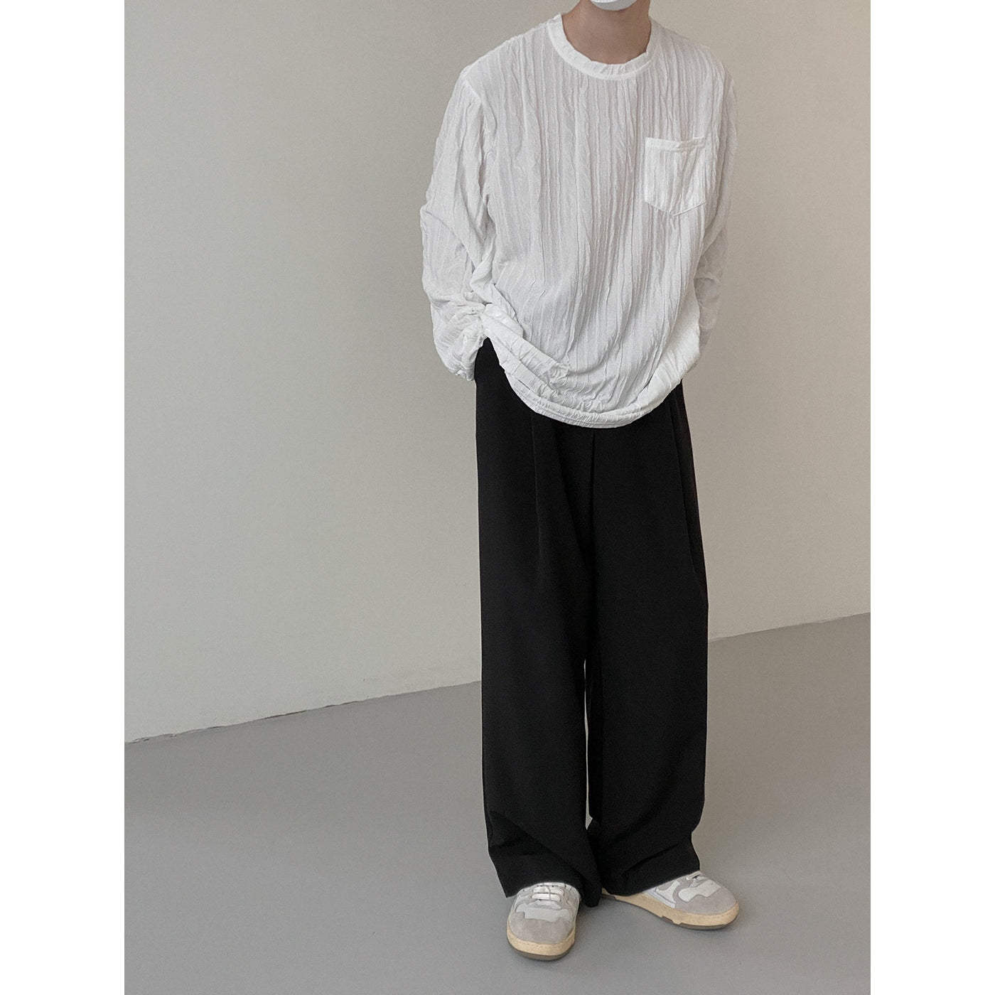 Zhou Sheer Long Sleeve T-Shirt-korean-fashion-T-Shirt-Zhou's Closet-OH Garments