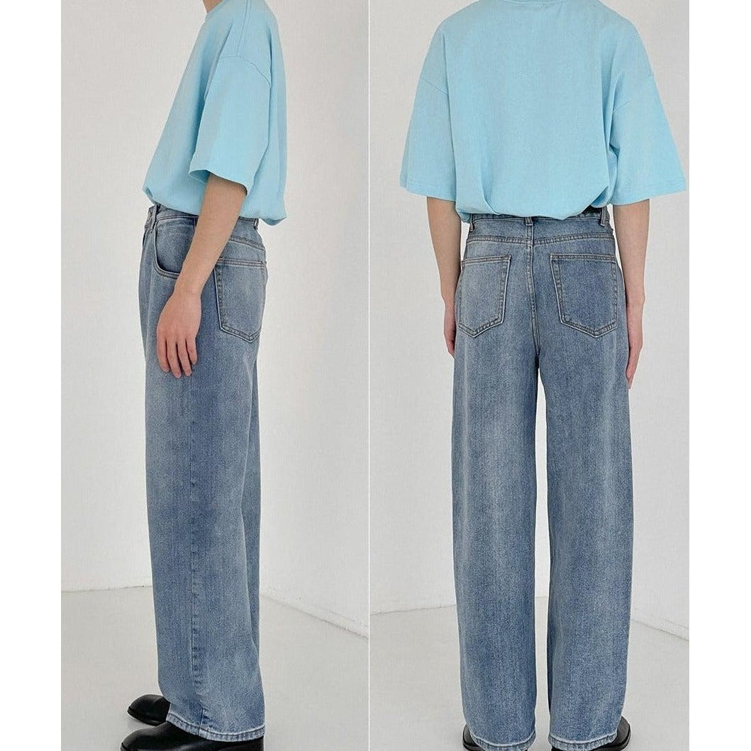 Zhou Wide Cut Washed Jeans-korean-fashion-Jeans-Zhou's Closet-OH Garments